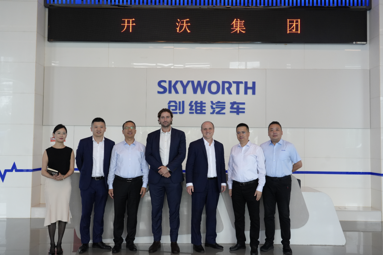 سرکنسول استرالیا در شانگهای از گروه SKYWELL بازدید کرد تا به طور مشترک توسعه جهانی خودروهای انرژی جدید را بررسی کند.